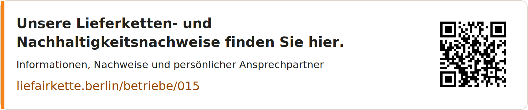 Unsere Lieferketten- und Nachhaltigkeitsnachweise finden Sie hier – Profil-Link und QR-Code für Sägewerk & Holzhandel Lichtenau GmbH & Co. KG