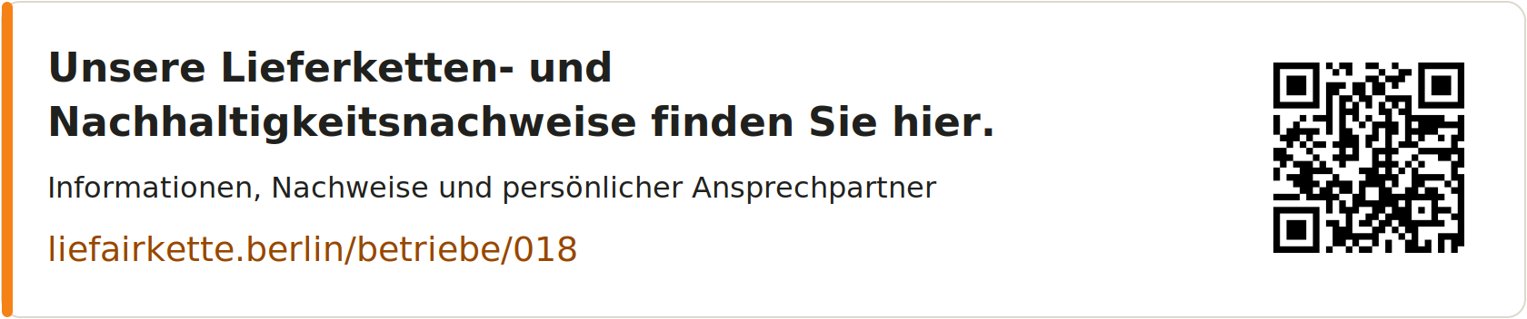 Unsere Lieferketten- und Nachhaltigkeitsnachweise finden Sie hier – Profil-Link und QR-Code für H. Plötz Dachdeckermeister GmbH