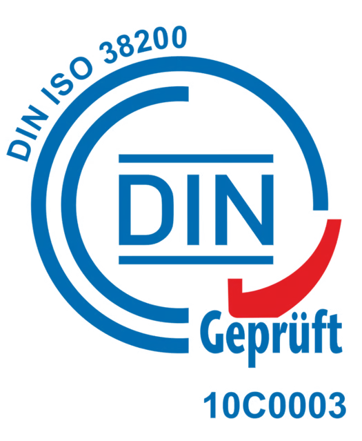 DIN ISO 38200 – DIN Geprüft – IBT-Hauptregisternummer 10C0003
